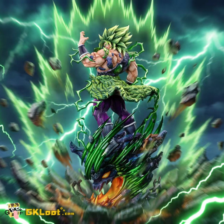 Yi Shou Studio Dragon Ball Broly Statue w/ LED - View 1 Yi Shou Studio Dragon Ball Broly Statue w/ LED - View 1