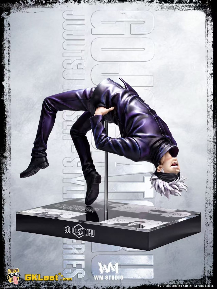 WM Studio 1/6 Jujutsu Kaisen Satoru Gojo Statue - View 5 WM Studio 1/6 Jujutsu Kaisen Satoru Gojo Statue - View 5