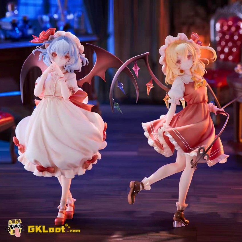 LLK Studio 1/7 Touhou Project Flandre Scarlet & Remilia Scarlet Statue - View 1 LLK Studio 1/7 Touhou Project Flandre Scarlet & Remilia Scarlet Statue - View 1