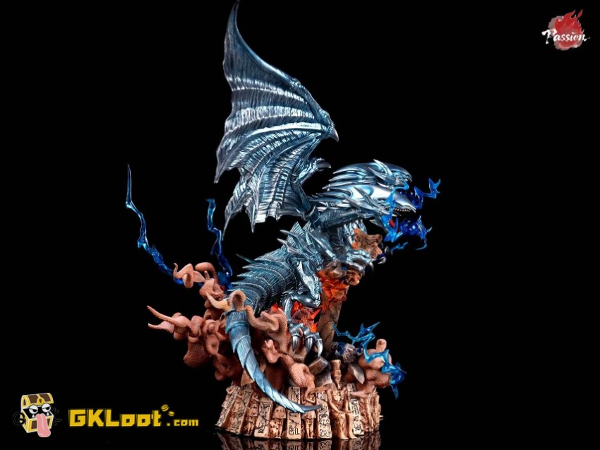 Passion Studio Yu-Gi-Oh! Blue-Eyes Ultimate Dragon Statue - View 5 Passion Studio Yu-Gi-Oh! Blue-Eyes Ultimate Dragon Statue - View 5