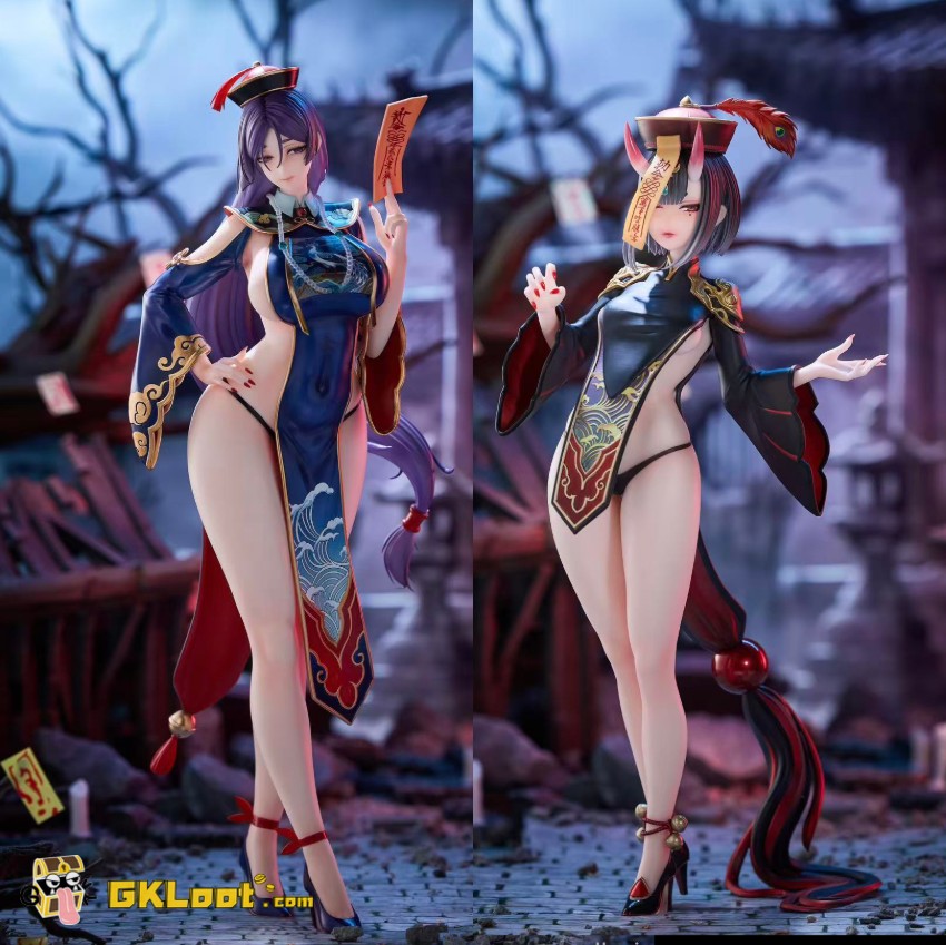 FK Studio 1/6 Fate/Grand Order Shuten Douji & Minamoto No Yorimitsu Statue - View 1 FK Studio 1/6 Fate/Grand Order Shuten Douji & Minamoto No Yorimitsu Statue - View 1