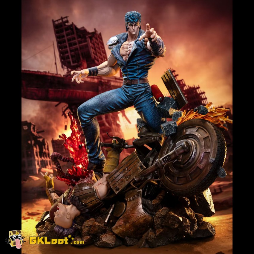HEX Collectibles Studio 1/6 Fist of the North Star Kenshiro Statue - View 1 HEX Collectibles Studio 1/6 Fist of the North Star Kenshiro Statue - View 1