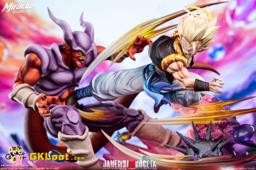 Miracle Studio Dragon Ball Gogeta & Janemba Statue - View 6 Miracle Studio Dragon Ball Gogeta & Janemba Statue - View 6