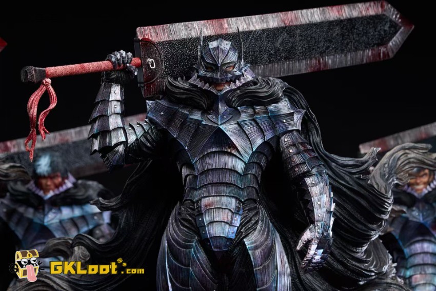 Black Studio Berserk Guts Statue - View 2 Black Studio Berserk Guts Statue - View 2