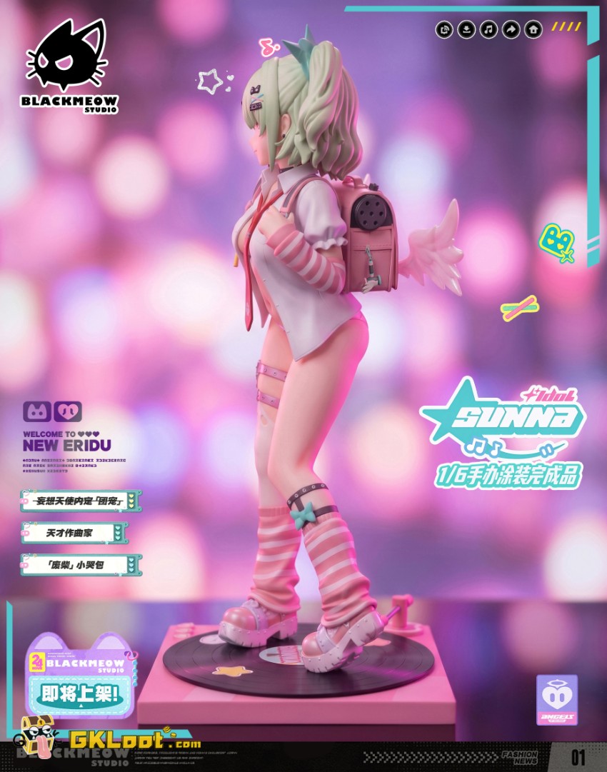 BlackMeow Studio 1/6 Zenless Zone Zero Sunna Statue - View 5 BlackMeow Studio 1/6 Zenless Zone Zero Sunna Statue - View 5