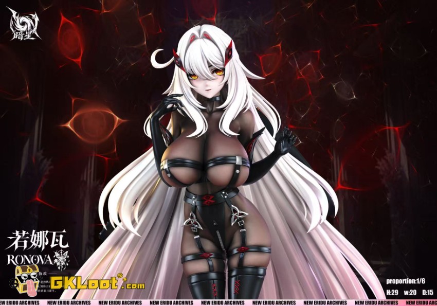An Xing Studio 1/6 Genshin Impact Ronova Statue - View 5 An Xing Studio 1/6 Genshin Impact Ronova Statue - View 5