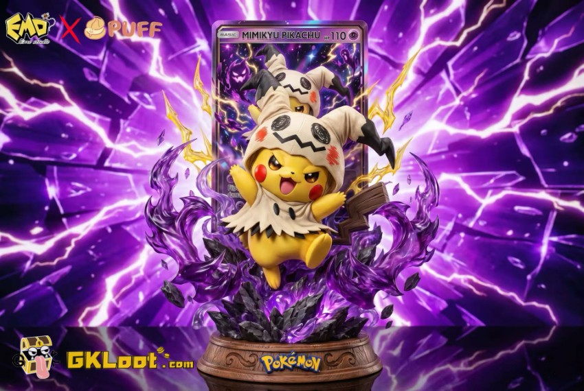 EMO Studio Pokémon Pikachu Statue - View 1 EMO Studio Pokémon Pikachu Statue - View 1