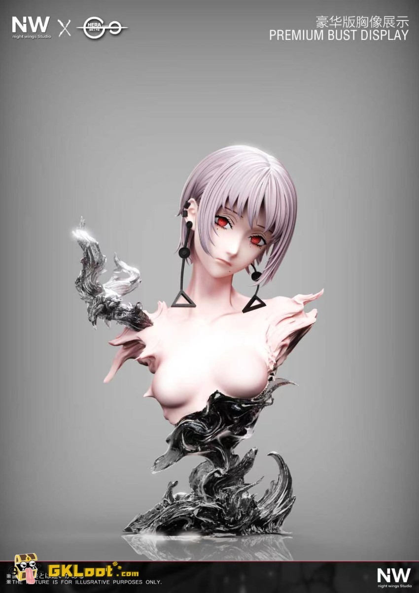 Night Wing & Hera Studio Chainsaw Man Fami Statue - View 2 Night Wing & Hera Studio Chainsaw Man Fami Statue - View 2