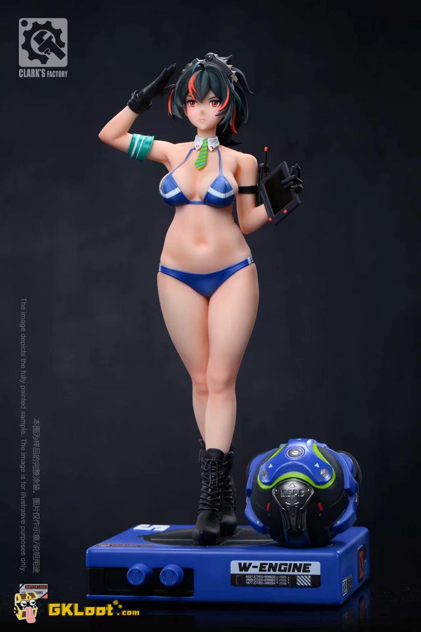 Clarke's Factory Studio 1/6 Zenless Zone Zero Zhu Yuan Statue - View 3 Clarke's Factory Studio 1/6 Zenless Zone Zero Zhu Yuan Statue - View 3