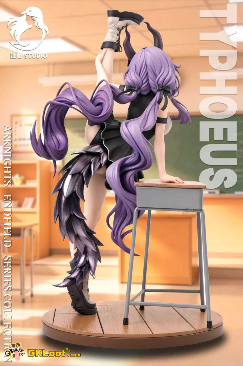 Ji Meng Studio 1/6 Arknights Typhoeus Statue - View 4 Ji Meng Studio 1/6 Arknights Typhoeus Statue - View 4