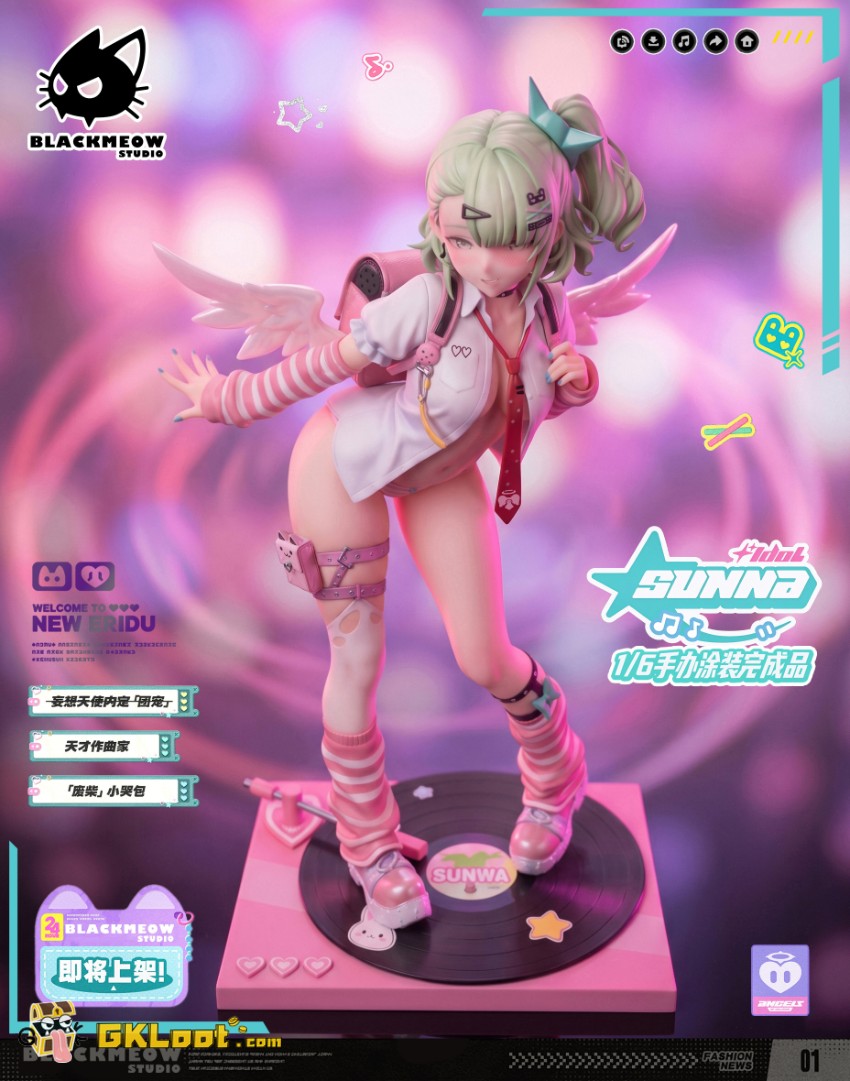 BlackMeow Studio 1/6 Zenless Zone Zero Sunna Statue - View 4 BlackMeow Studio 1/6 Zenless Zone Zero Sunna Statue - View 4