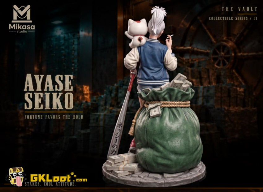 Mikasa Studio 1/6 Dandadan Seiko Ayase Statue - View 3 Mikasa Studio 1/6 Dandadan Seiko Ayase Statue - View 3