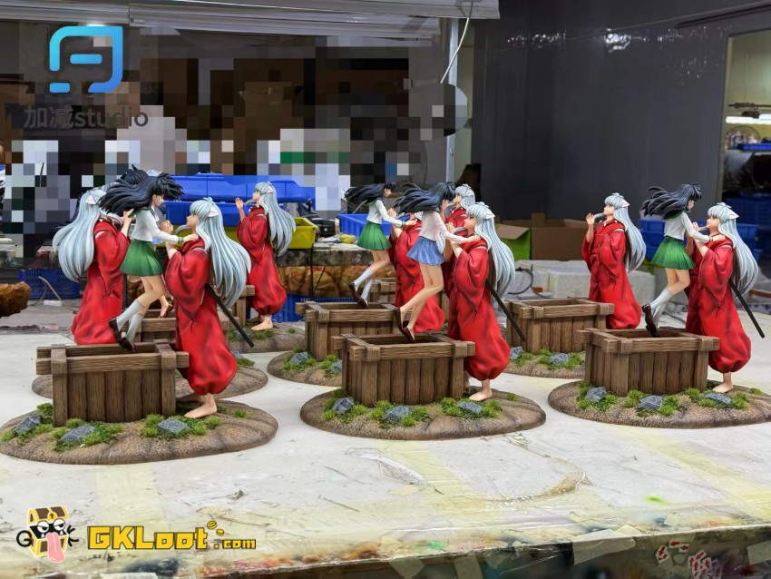Jia Jian Studio 1/6 Inuyasha Higurashi Kagome Statue - View 4 Jia Jian Studio 1/6 Inuyasha Higurashi Kagome Statue - View 4