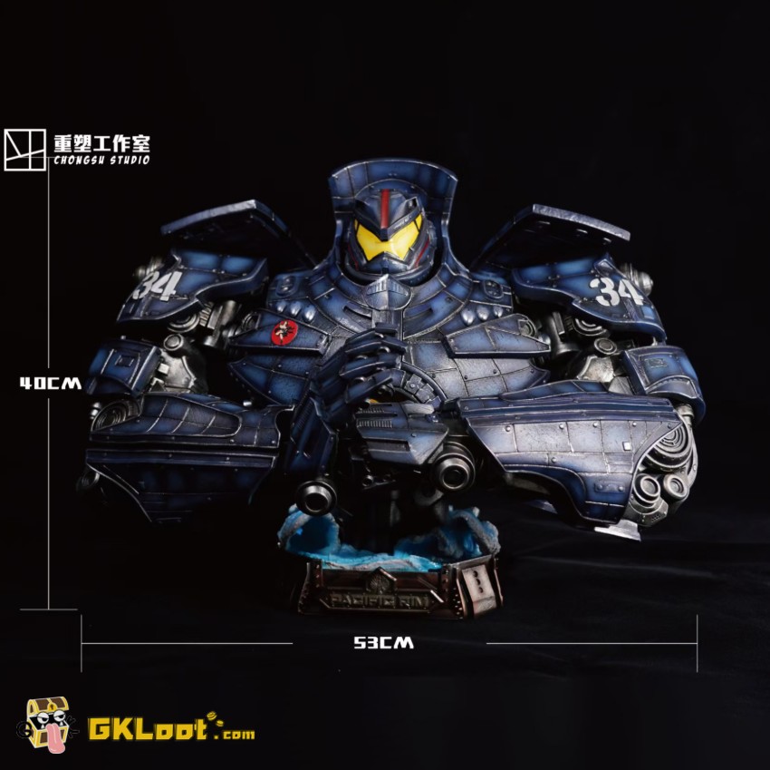 CHONGSU Studio Pacific Rim Gipsy Danger Statue - View 1 CHONGSU Studio Pacific Rim Gipsy Danger Statue - View 1