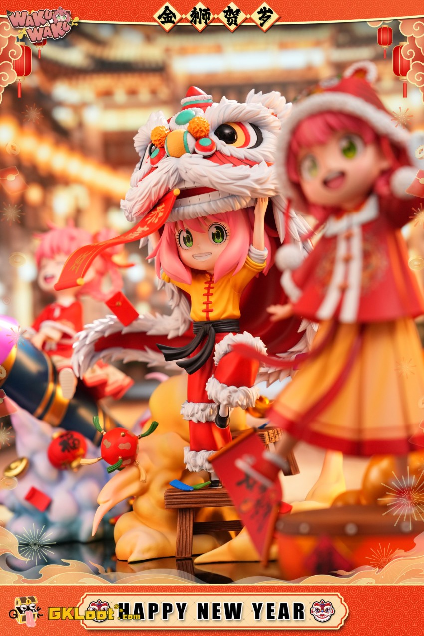 WakuWaku Studio Spy × Family Anya Forger Statue - View 5 WakuWaku Studio Spy × Family Anya Forger Statue - View 5