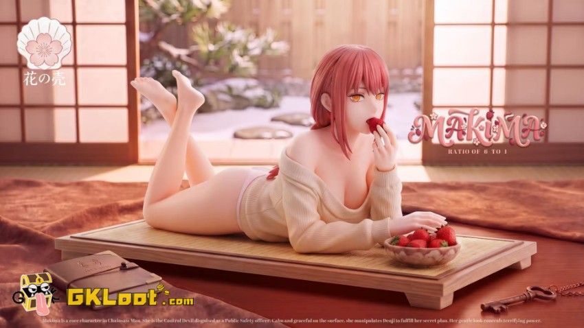 Flower Shell Studio 1/6 Chainsaw Man Makima Statue - View 2 Flower Shell Studio 1/6 Chainsaw Man Makima Statue - View 2