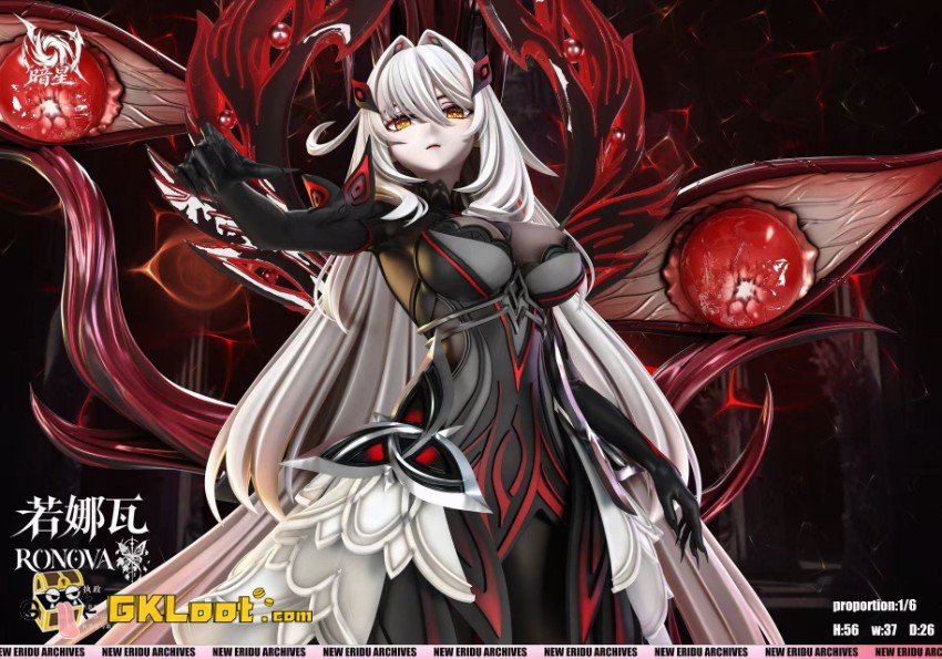 An Xing Studio 1/6 Genshin Impact Ronova Statue - View 9 An Xing Studio 1/6 Genshin Impact Ronova Statue - View 9