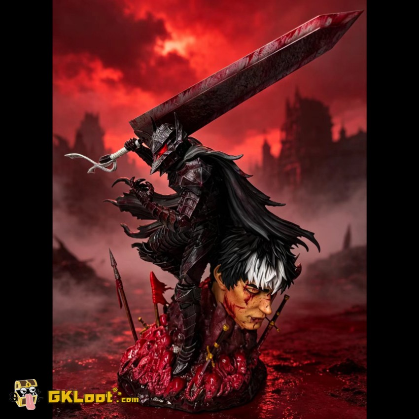 Ji Cai Zhu Wu Studio Berserk Guts Statue - View 1 Ji Cai Zhu Wu Studio Berserk Guts Statue - View 1