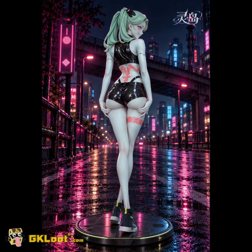 Ling Dong Studio 1/6 Cyberpunk: Edgerunners Rebecca Statue - View 1 Ling Dong Studio 1/6 Cyberpunk: Edgerunners Rebecca Statue - View 1