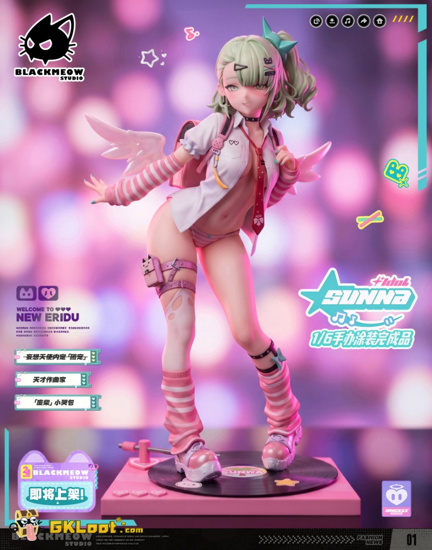 BlackMeow Studio 1/6 Zenless Zone Zero Sunna Statue - View 2 BlackMeow Studio 1/6 Zenless Zone Zero Sunna Statue - View 2