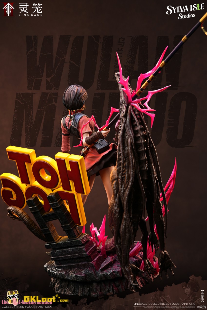 SYLVA ISLE Studio 1/4 Incarnation Ulan Maiduo Statue - View 10 SYLVA ISLE Studio 1/4 Incarnation Ulan Maiduo Statue - View 10