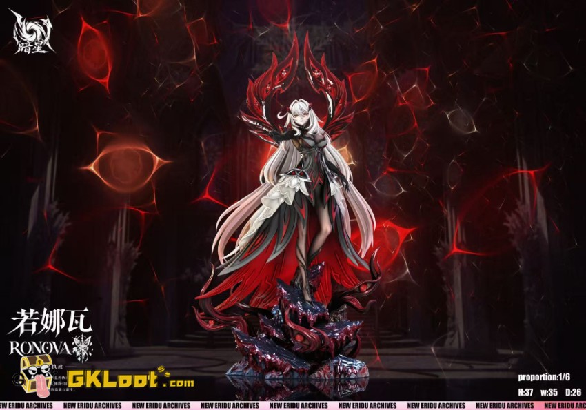 An Xing Studio 1/6 Genshin Impact Ronova Statue - View 3 An Xing Studio 1/6 Genshin Impact Ronova Statue - View 3