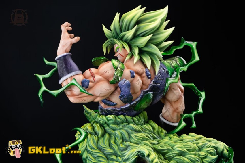 Yi Shou Studio Dragon Ball Broly Statue w/ LED - View 4 Yi Shou Studio Dragon Ball Broly Statue w/ LED - View 4