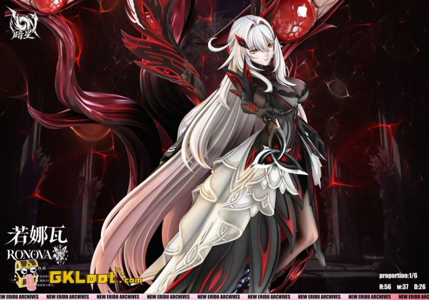 An Xing Studio 1/6 Genshin Impact Ronova Statue - View 14 An Xing Studio 1/6 Genshin Impact Ronova Statue - View 14