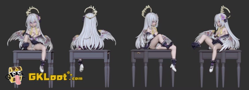 Mi Li Studio Blue Archive Shirasu Azusa Statue - View 3 Mi Li Studio Blue Archive Shirasu Azusa Statue - View 3