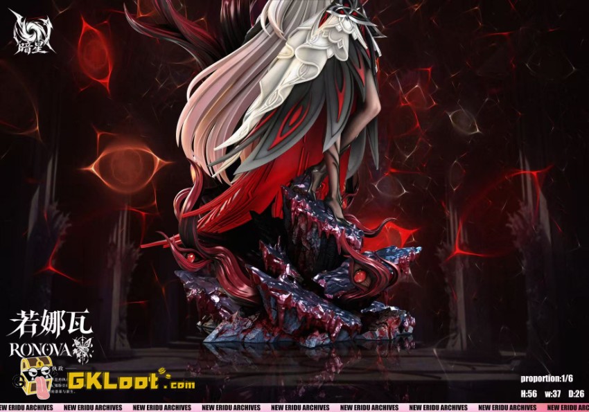 An Xing Studio 1/6 Genshin Impact Ronova Statue - View 12 An Xing Studio 1/6 Genshin Impact Ronova Statue - View 12