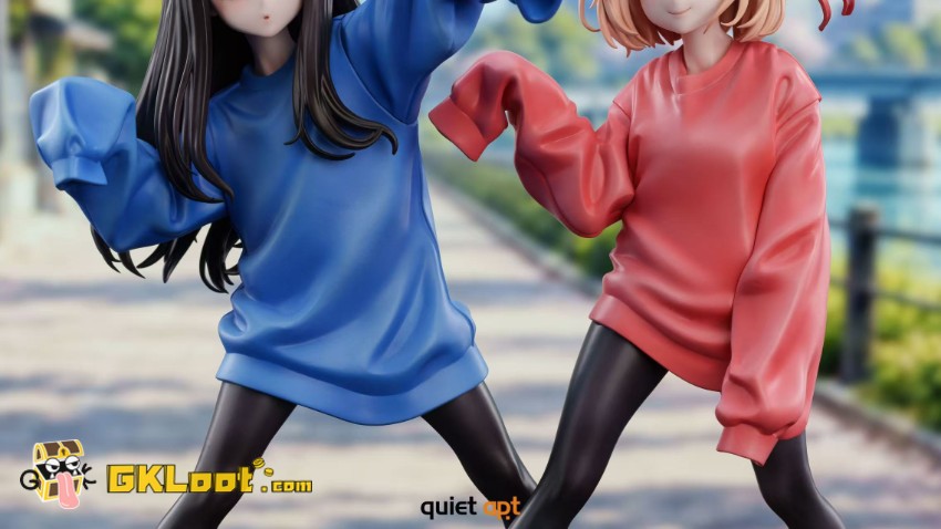 QuietArt Studio 1/6 Lycoris Recoil Chisato Nishikigi & Takina Inoue Statue - View 9 QuietArt Studio 1/6 Lycoris Recoil Chisato Nishikigi & Takina Inoue Statue - View 9