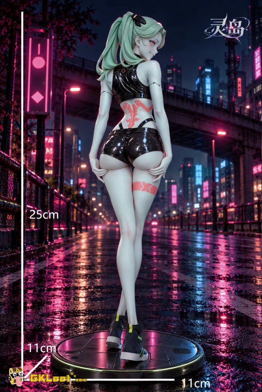 Ling Dong Studio 1/6 Cyberpunk: Edgerunners Rebecca Statue - View 6 Ling Dong Studio 1/6 Cyberpunk: Edgerunners Rebecca Statue - View 6