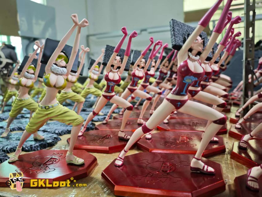 Dragon Tiger Studio One Piece Mozu and Kiwi Statue - View 14 Dragon Tiger Studio One Piece Mozu and Kiwi Statue - View 14