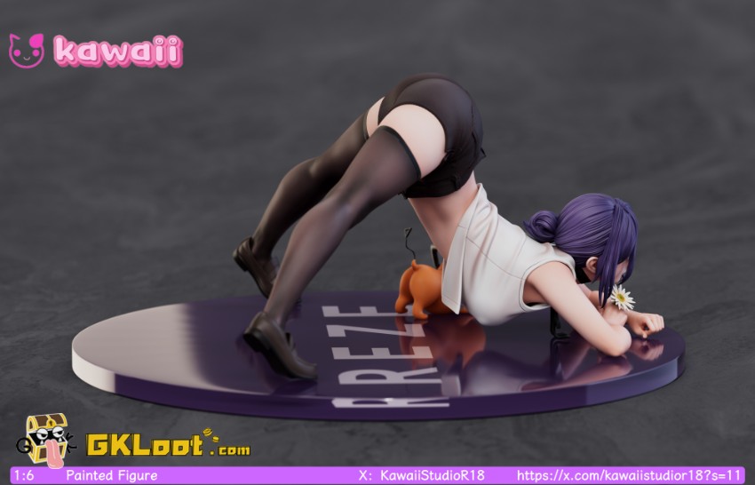 Kawaii Studio 1/6 Chainsaw Man Reze Statue - View 5 Kawaii Studio 1/6 Chainsaw Man Reze Statue - View 5