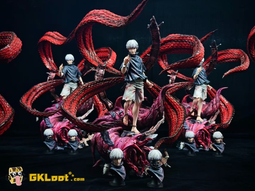 Game Over Studio 1/6 Tokyo Ghoul Kaneki Ken Statue - View 3 Game Over Studio 1/6 Tokyo Ghoul Kaneki Ken Statue - View 3