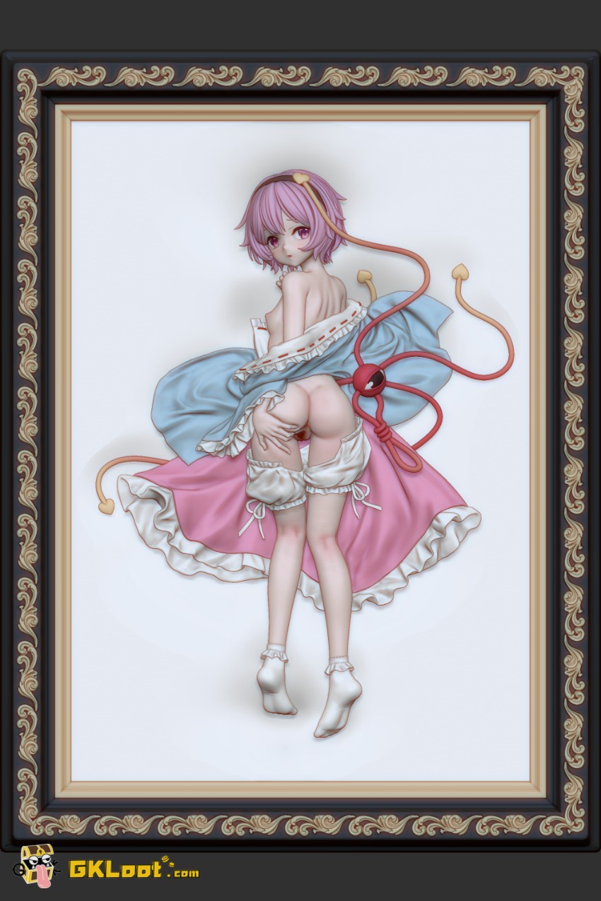 Mi Li Studio Touhou Project Satori Komeiji & Koishi Komeiji Statue - View 2 Mi Li Studio Touhou Project Satori Komeiji & Koishi Komeiji Statue - View 2