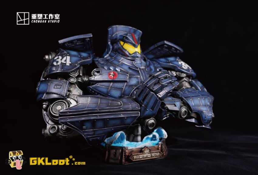 CHONGSU Studio Pacific Rim Gipsy Danger Statue - View 4 CHONGSU Studio Pacific Rim Gipsy Danger Statue - View 4