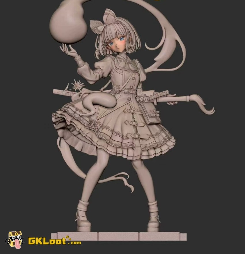 FFR Studio 1/7 Touhou Project Youmu Konpaku Statue - View 3 FFR Studio 1/7 Touhou Project Youmu Konpaku Statue - View 3