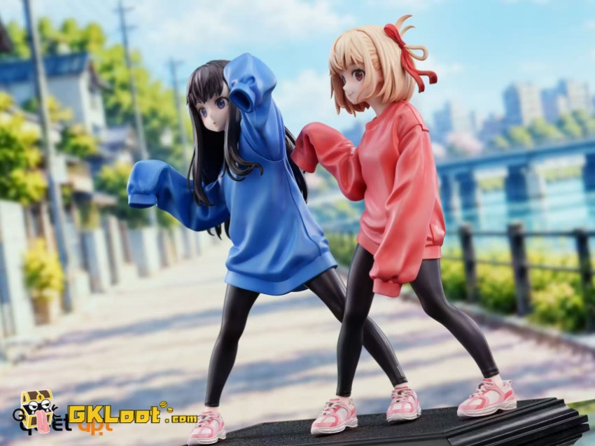QuietArt Studio 1/6 Lycoris Recoil Chisato Nishikigi & Takina Inoue Statue - View 6 QuietArt Studio 1/6 Lycoris Recoil Chisato Nishikigi & Takina Inoue Statue - View 6
