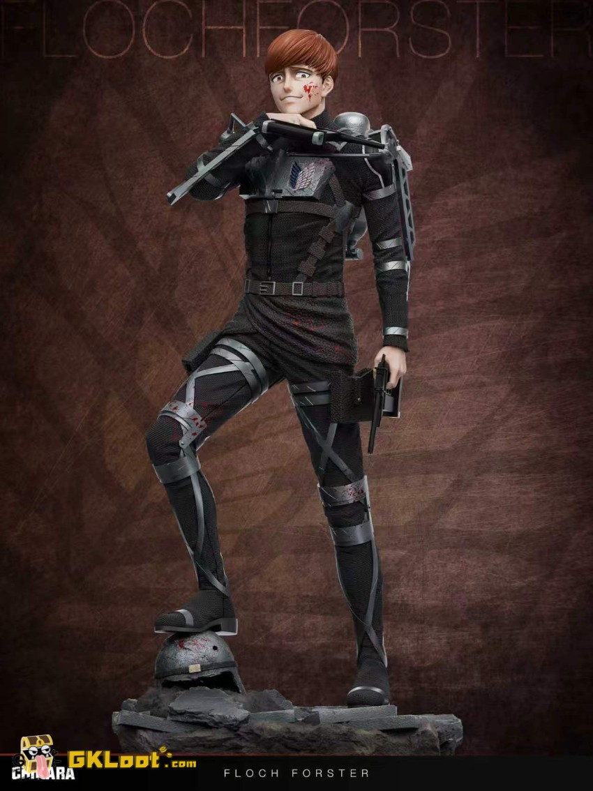 Chikara Studio 1/6 Attack on Titan Floch Forster Statue - View 2 Chikara Studio 1/6 Attack on Titan Floch Forster Statue - View 2
