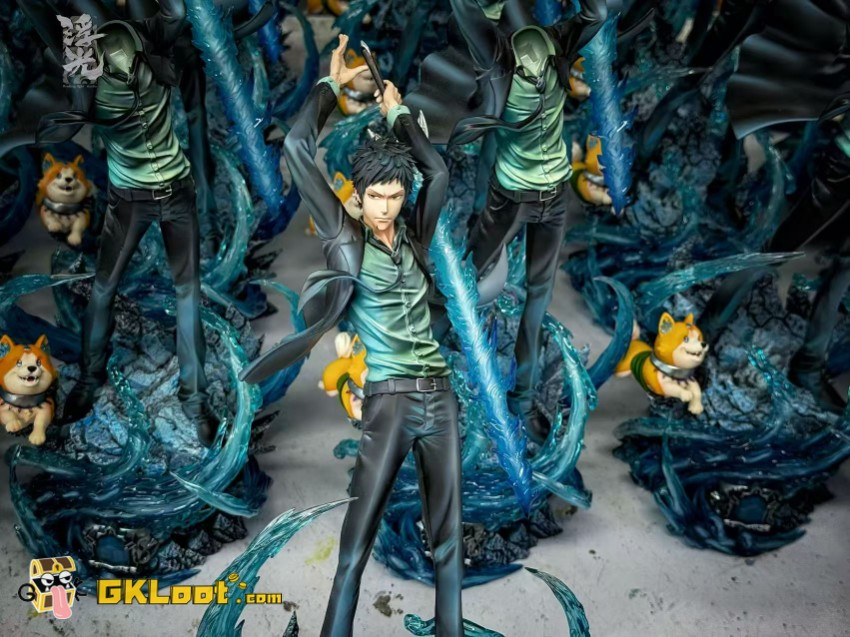 Floating Light Studio 1/6 Katekyo Hitman Reborn Yamamoto Takeshi Statue w/ LED - View 4 Floating Light Studio 1/6 Katekyo Hitman Reborn Yamamoto Takeshi Statue w/ LED - View 4