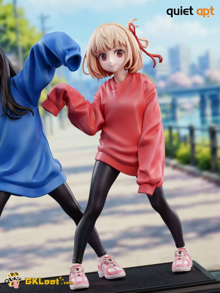 QuietArt Studio 1/6 Lycoris Recoil Chisato Nishikigi & Takina Inoue Statue - View 8 QuietArt Studio 1/6 Lycoris Recoil Chisato Nishikigi & Takina Inoue Statue - View 8