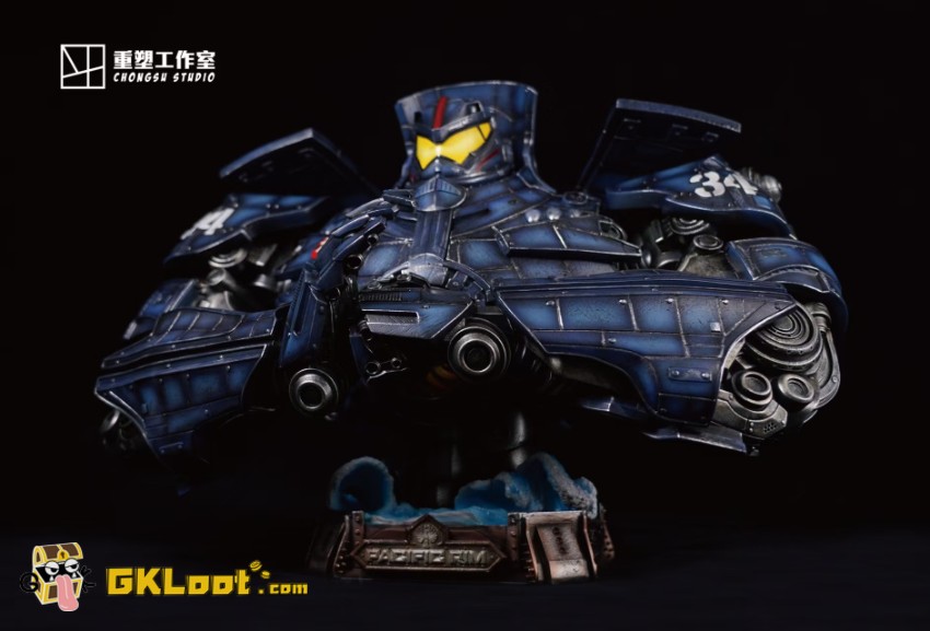 CHONGSU Studio Pacific Rim Gipsy Danger Statue - View 5 CHONGSU Studio Pacific Rim Gipsy Danger Statue - View 5