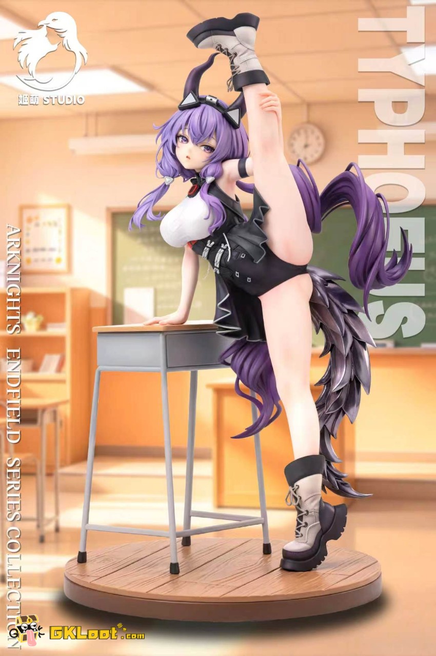 Ji Meng Studio 1/6 Arknights Typhoeus Statue - View 3 Ji Meng Studio 1/6 Arknights Typhoeus Statue - View 3