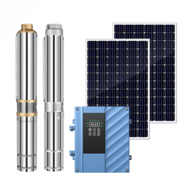 AC DC Solar Submersible Pump