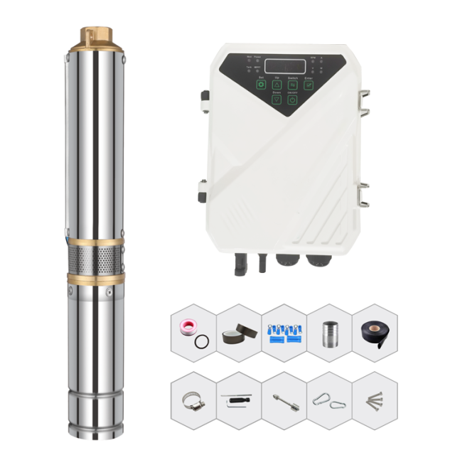 DC Solar Submersible Pump