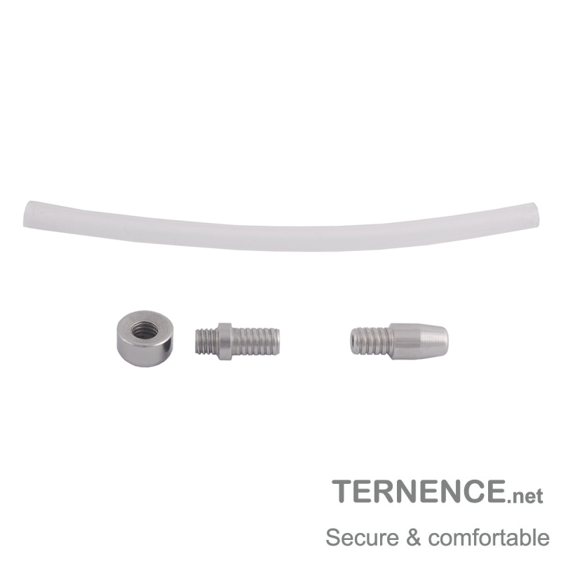 TERNENCE Stainless Steel Male Chastity Device Accessories 8mm Silicone Tubing (0.5mm Cage Silicone Tube)