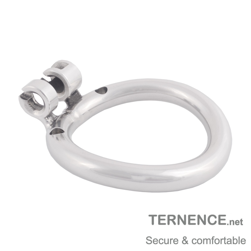 TERNENCE Stainless Chastity Device Ergonomic Design Cock Cage Base Ring Male Spares