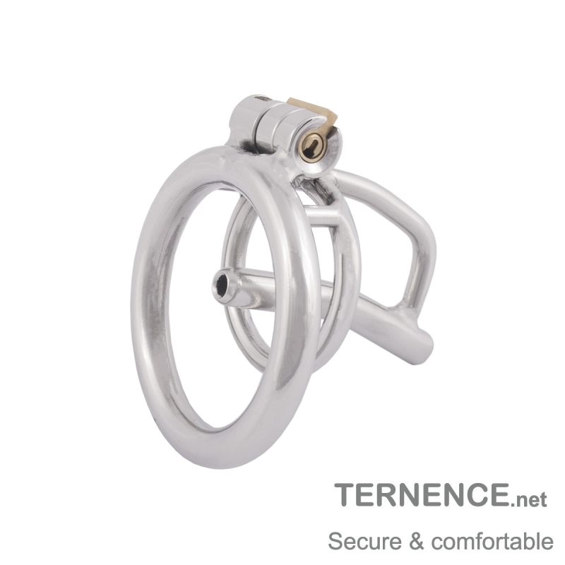 TERNENCE Male Chastity Cage Device Belt Stainless Steel Urethral Tube SM Penis Exercise Sex Toys