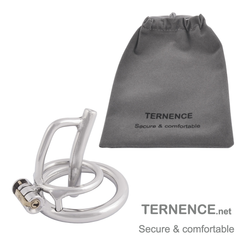 TERNENCE Male Chastity Cage Device Belt Stainless Steel Urethral Tube SM Penis Exercise Sex Toys